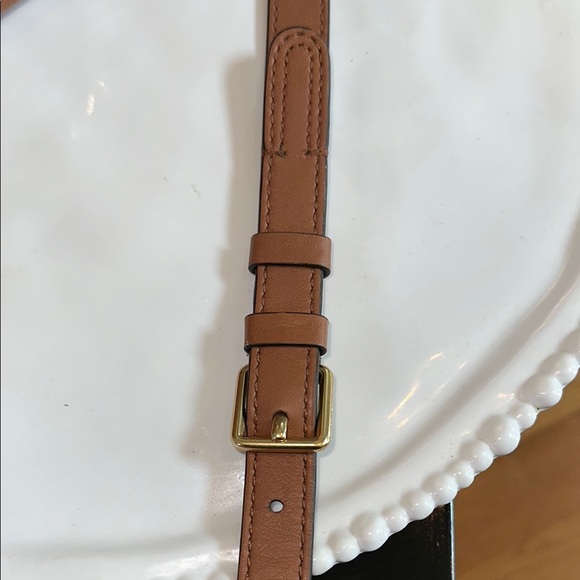 Cole Haan Brown and Gold Crossbody Bag with Elegant Design - Picture 13 of 16